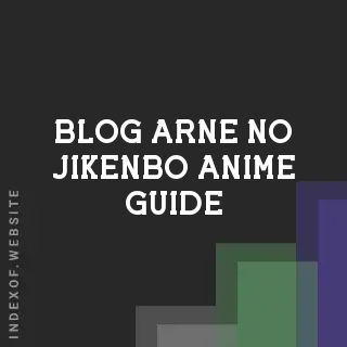 Arne no Jikenbo Anime Guide: Release Date, Cast, and Gothic Mystery Plot | Logo - Indexof